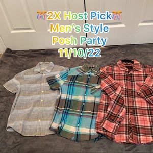 “Bundle of 3” Armani Exchance, Guess and Gap Men’s Shirt